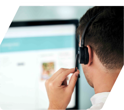 Direct call feature in the Invent ERP portal for immediate assistance.